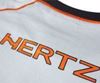 Picture of T - Shirt - Hertz HZ WHITE / ORANGE