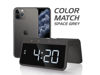 Picture of Alarm Clock with Wireless Charger - Caliber HCG019QI/SG