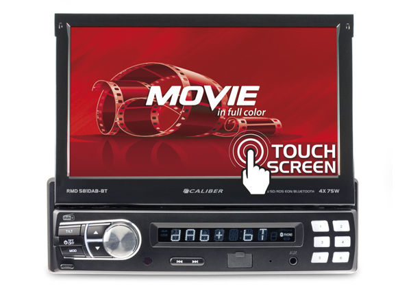 Εικόνα από Οθόνη Αφής 1DIN Radio/USB/SD/BT/DAB+ - Caliber RMD581DAB-BT